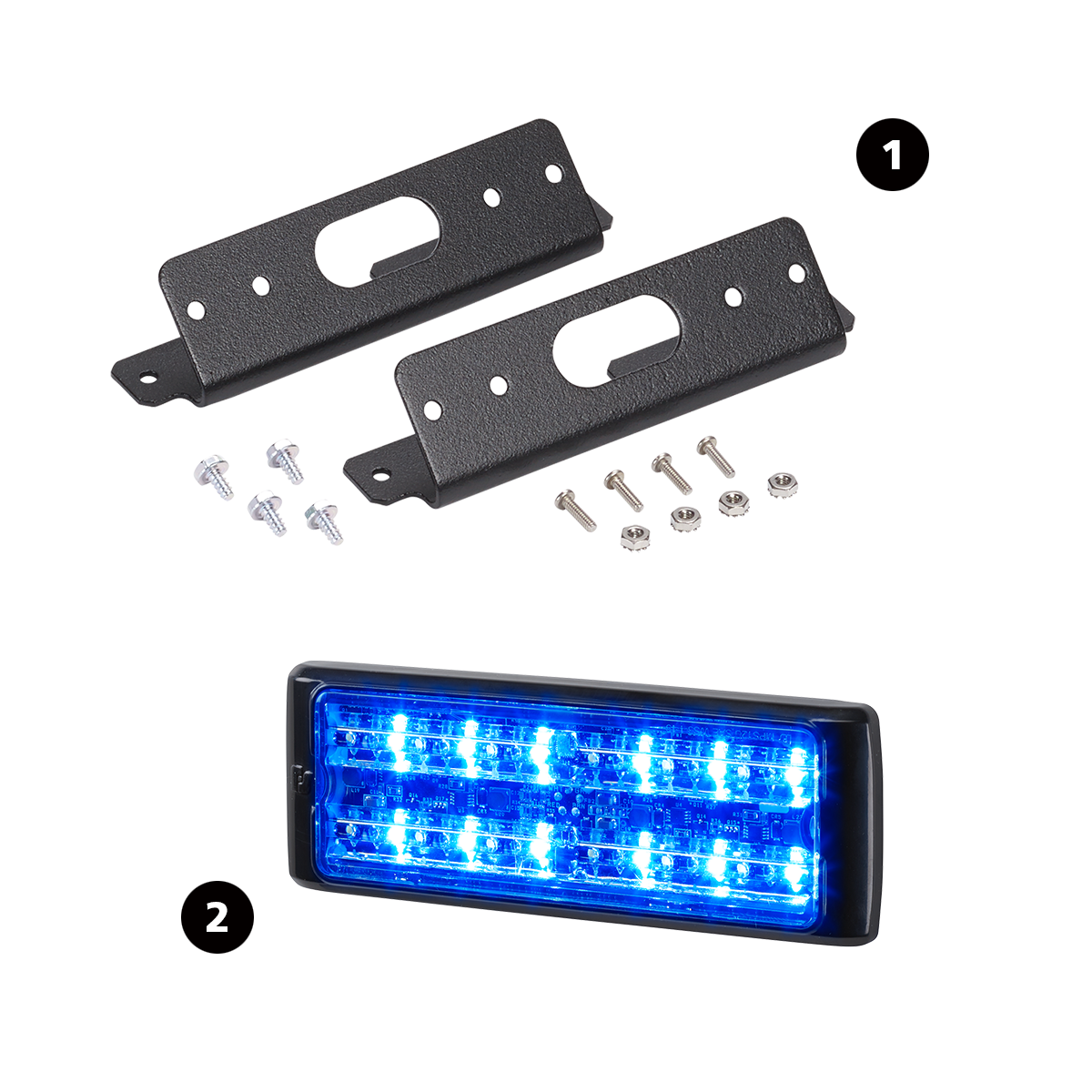 (1) MPSU-PB45V + (2) MPS123U-RBW