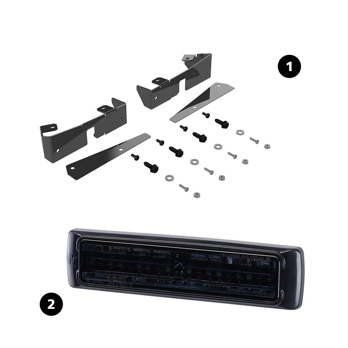 (1) MPSM6-TA21RS1 + (2) MPS63U-RBW-SMK