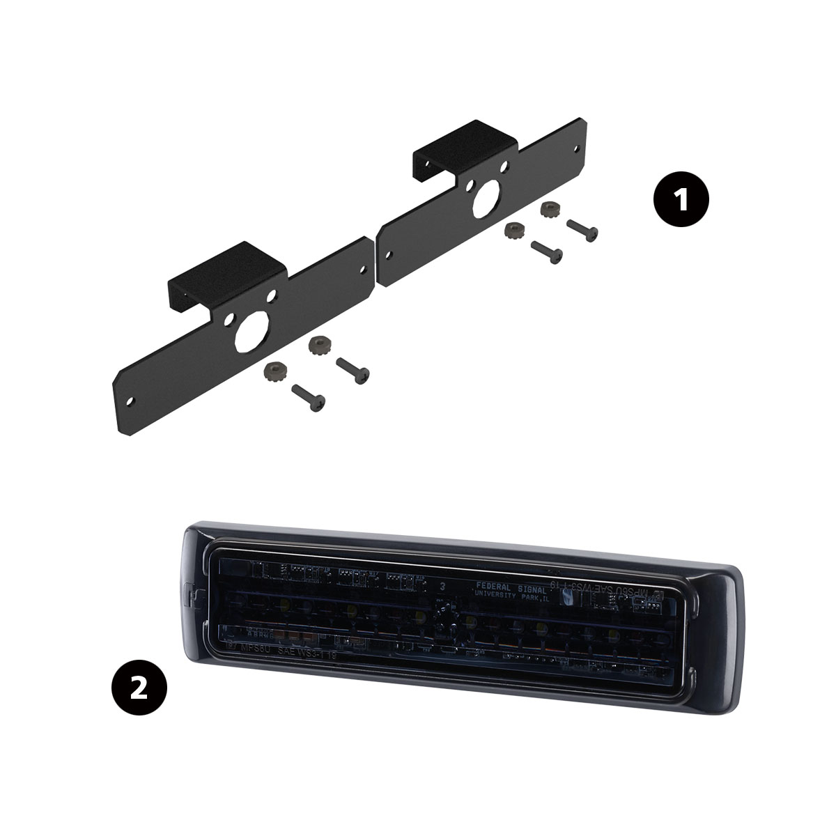 (1) MPSM6U-FPIU20GCO + (2) MPS63U-RBW-SMK