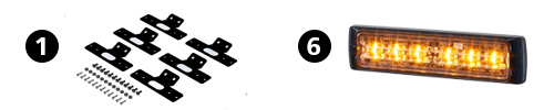 (1) MPSM6U-FD15UPRB + (6) MPS61U-A