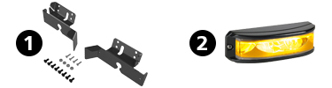 (1) MPSMW9-FRD21MIR + (2) MPSW9-BA